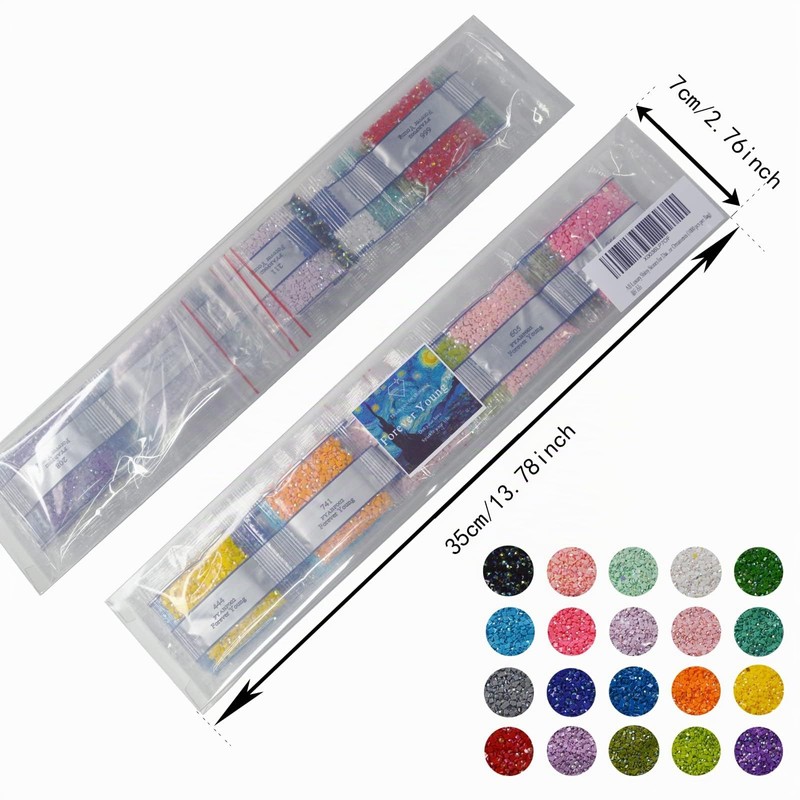 Forever Young AB Diamond Painting Square Stones Diamond Painting Accessories