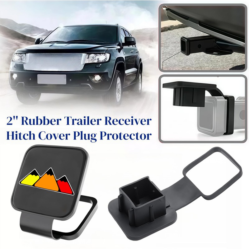 2 inch Tri-Color Mountain Trailer Towing Hitch Cover Tube Hitch