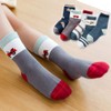Zumou - Calcetines de algodón para niños pequeños, 5/10 unidades,