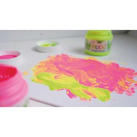 Mucki Sparkle Finger Paint Fairy Dust, Purple