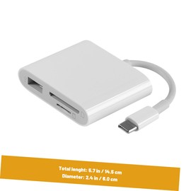 Vaguelly USB Card Reader High Speed Memory Reader for Phones Tablets Laptops Easy Supports USB and OTG Devices Reliable Data Transfer