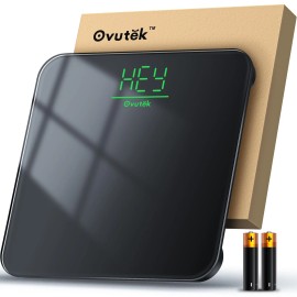 Ovutek Bathroom Scale for Body Weight, Highly Accurate Digital Weighing Machi...