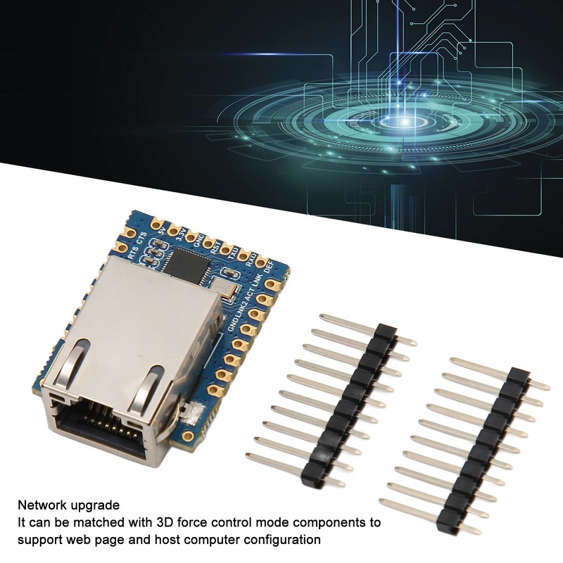 TTL Serial Port to Ethernet Module Supports TCP UDP Communication