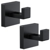 Kruodop 2 PCS Towel Hooks for Bathroom, Wall Mount Towel