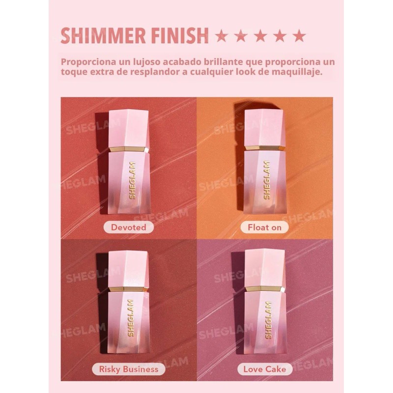 Sheglam Color Bloom Rubor Líquido - Risky Business