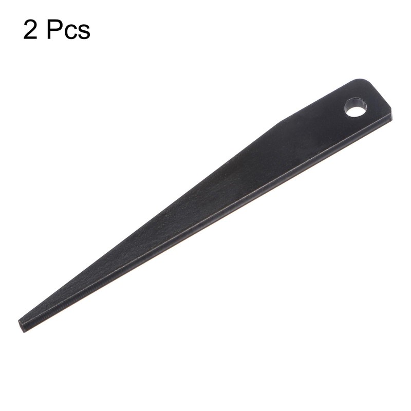 sourcing map 2PCS Morse Taper Drift Key 140mm Carbon Steel