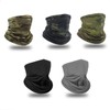 Jarseila Men's Camo Baseball Cap with Face Masks, Military Cap