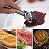 Stainless Steel Meat Tenderizers Roller, Rolling Meat Tenderizer with Ultra
