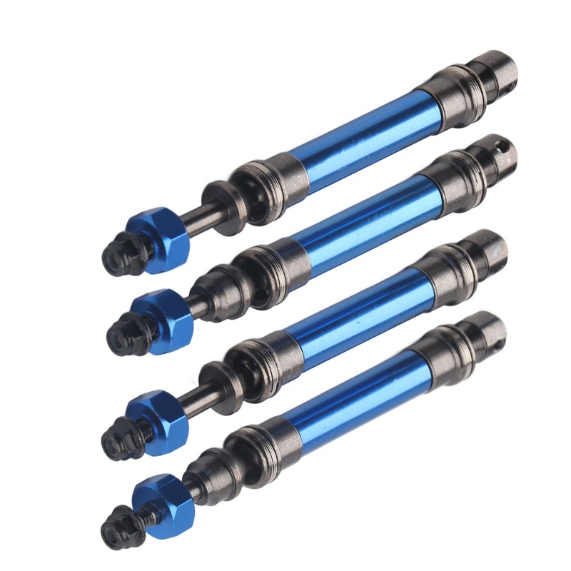 4Pcs CVD Front Rear Drive Shaft Metal Transmission Axle for