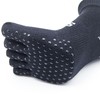 Spikes 5 Finger Grip Socks ST, Black, 23.0-25.0 cm