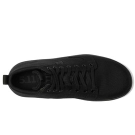 5.11 Tactical Unisex Foley Mid CST Sneaker, Triple Black, 11.5 US Men