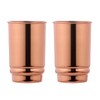 ANCIENTIMPEX Pure Copper Tumbler Set of 2 for Ayurveda Health