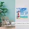Pznen Lighthouse Double Toggle Covers Beach Seagull Blue Sunny Sky