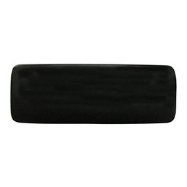 Extra Wide Glasses Case For Men, Large Eyeglass Case In Matte Black Faux Leather