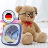 SELVA Children's Alarm Clock Starry Sky with Motifs Sweeping Second