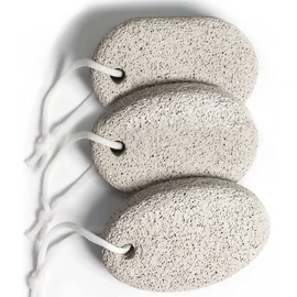 Triko Piedras pomez naturales para belleza y cuidado personal | Set de piedras para cuidado de la piel y removedoras de callos para manos y pies | Accesorios para salud y cuidado personal (3 Piezas)
