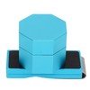 Billiards Octagonal Chalk Case Set Magnetic Billiard Cue Chalk Box