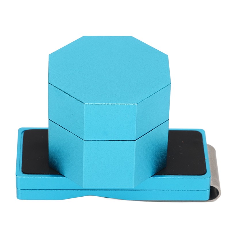 Billiards Octagonal Chalk Case Set Magnetic Billiard Cue Chalk Box