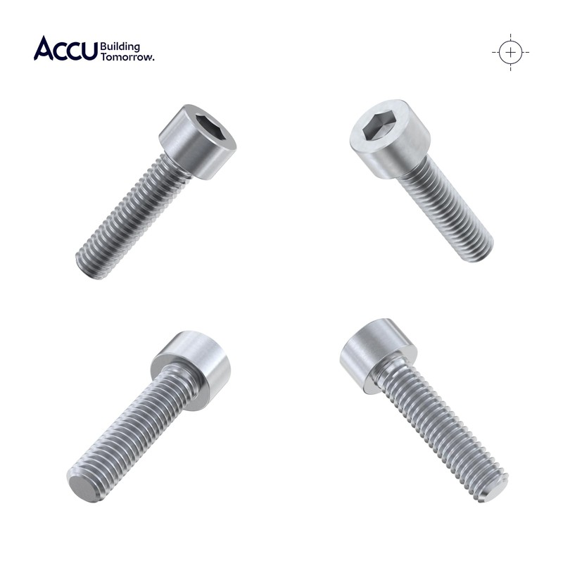 Accu - M6 x 65mm Cap Head Screws (DIN 912)