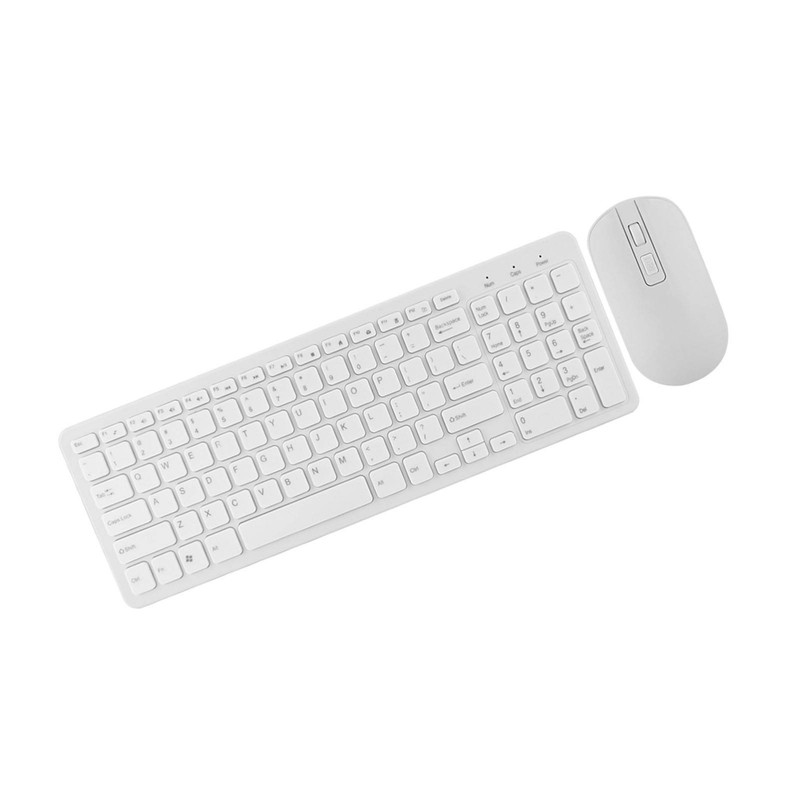 108 Keys MultiFunctional 2.4G Wireless Keyboard Mouse Combo High Sensitivity