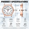 PINDOWS Women Watches, Student Unisex Analog Quartz Women Wrist Watch,