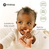 Miraloop Teething Toys for Babies 0-6 Months, Never Drop Food