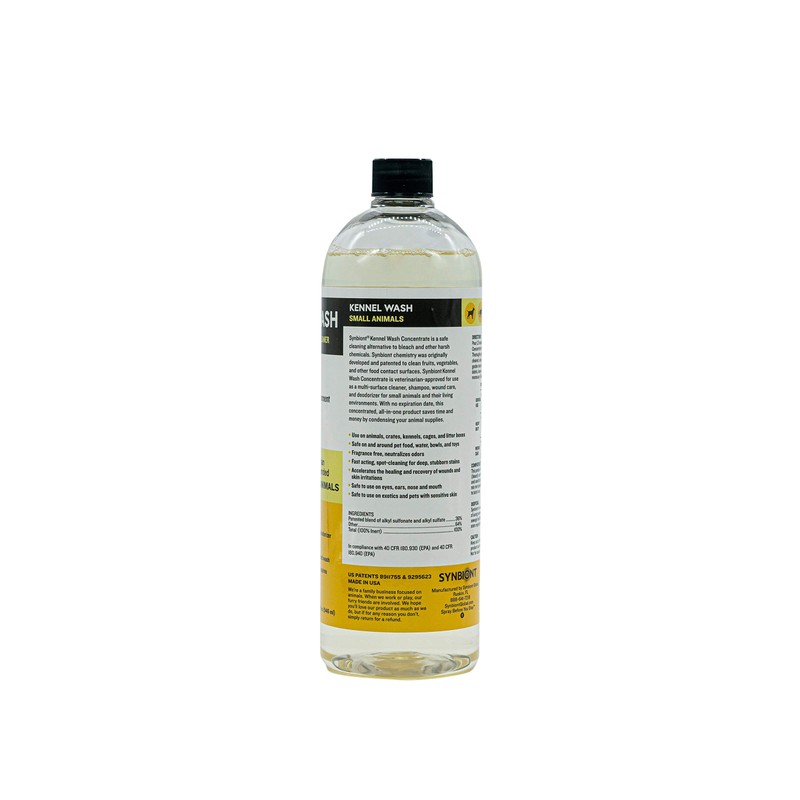 Synbiont Kennel Wash 32 oz Concentrate - Cleaner & Deodorizer