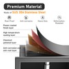 Bernkot Recessed Toilet Paper Holder, Double Roll Toilet Tissue Holder