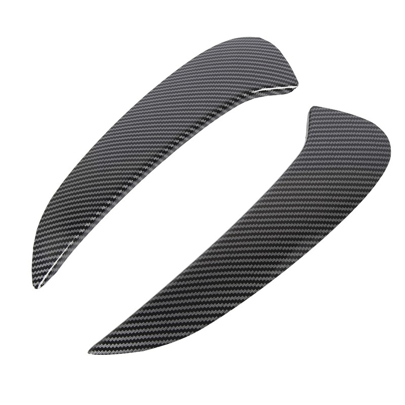 Pair of Rear Bumper Side Vent Spoiler Trim Left Right