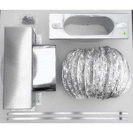 Toe Ductor, Floor Vent Under Cabinet Toe Kick Ducting Kit