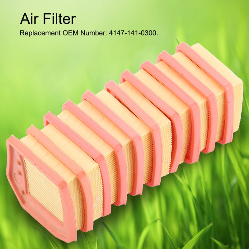 10 X Air Filter Cleaner For Stihl FS410 FS460 FS240