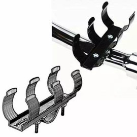 WALD Handlebar Flashlight Holder Black 40GB