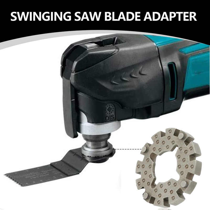 Pack of 5 Adapters for Oscillating Saw Blades, Circular Saw