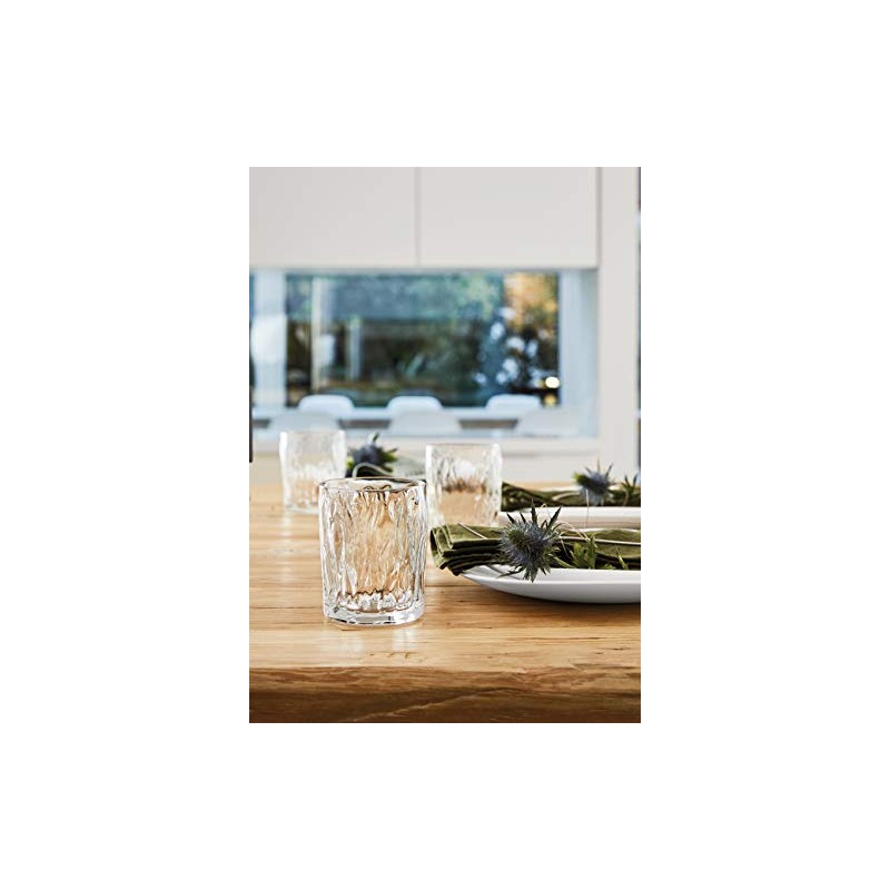 Bormioli Rocco Cooler Glass, Set of 4, 16.25 oz, Clear