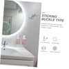 Cabilock 20pcs Wall Mounted Shampoo Holder Shelf Brackets White Pump