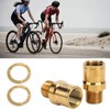 RISK Bike Pedal Extender Titanium Alloy Bicycle Pedal Extended Spindle