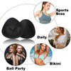 UILYNIU 3 Pairs of Bra Inserts, Bra Inserts, Removable Sports