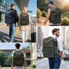 BANGE BANGE Travel Backpack with Vacuum Pocket and TSA lock