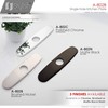 STYLISH Kitchen Sink Faucet Hole Cover Deck Plate Escutcheon A-802B