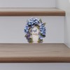 Hydrangea Flower Garden House - Fairy Door Wall Sticker