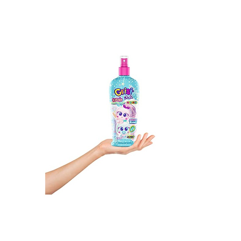 Grisi Kids, Loción Desenredante Neonatos, 250 ml, Aroma a Bombón,