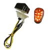Ager Motorcycle Cowl LED Turn Signal Recessed Universal Yamaha Type