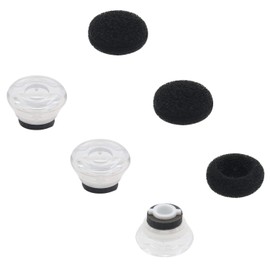 ALXCD Gel Eartips for Plantronics Voyager Legend Headset, Small Size 3 Pcs Soft Gel Ear Tips & 3 Pcs Foam Covers, Fit for Plantronics Headset Voyager Legend (S)