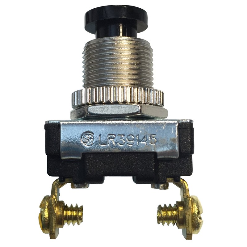 Gardner Bender GSW-22 Electrical Push Button Switch, SPST, OFF-Mom ON,