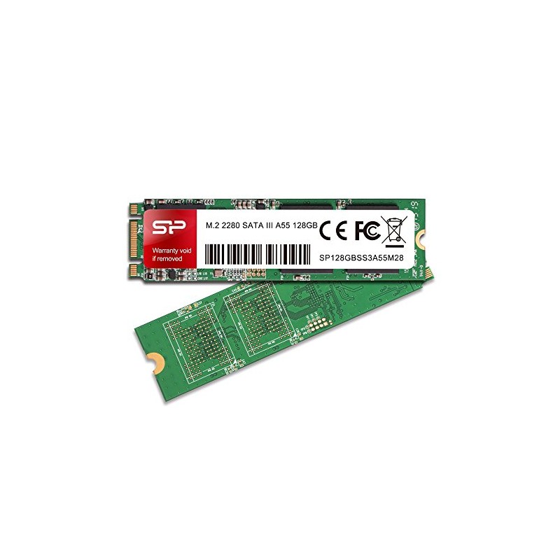 Silicon Power 128GB A55 M.2 SSD (SLC Cache For Speed
