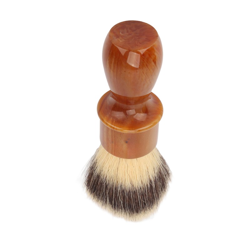 Men Shaving Brush Home Hair Salon Ergonomic Resin Handle Soft