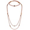 Monsefi Tiger Eye Long Beaded Necklace, 100" Multi Layered for