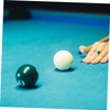 GRIRIW 20pcs Leather Billiard Cue Tips Replacement with Storage Box