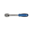 Gedore 1993ALU-10 Reversible Ratchet 1/2" 270mm recessed, Silver/Blue/Black