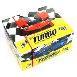 Turbo Soft Bubble Gum 1 box/100 Pieces